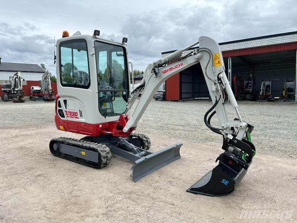 Takeuchi TB320 Міні-екскаватори < 7т