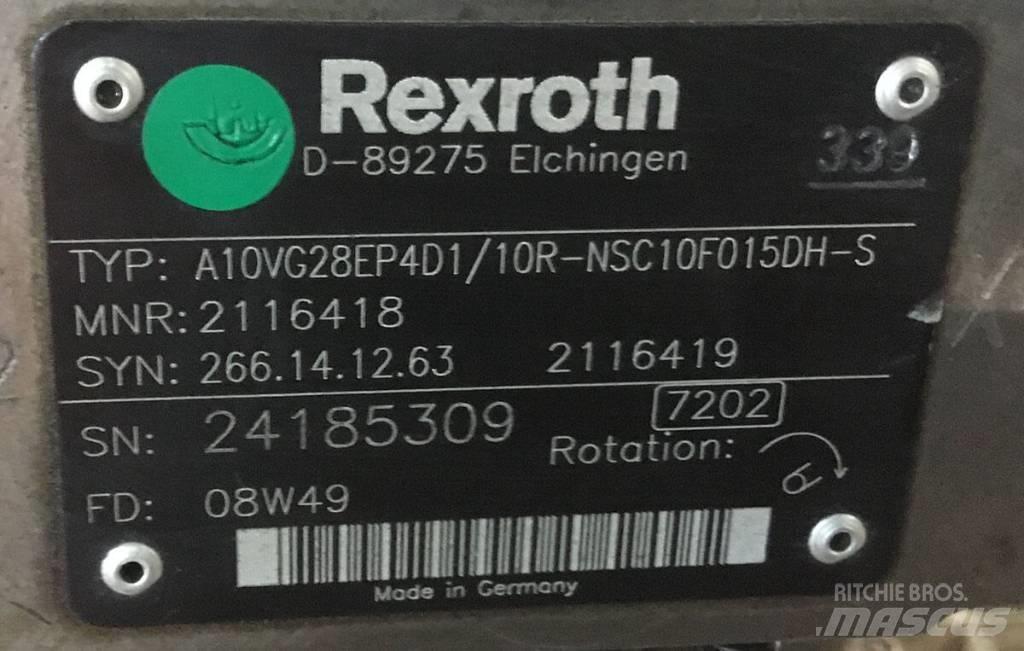 Liebherr A10VG28 Гідравліка