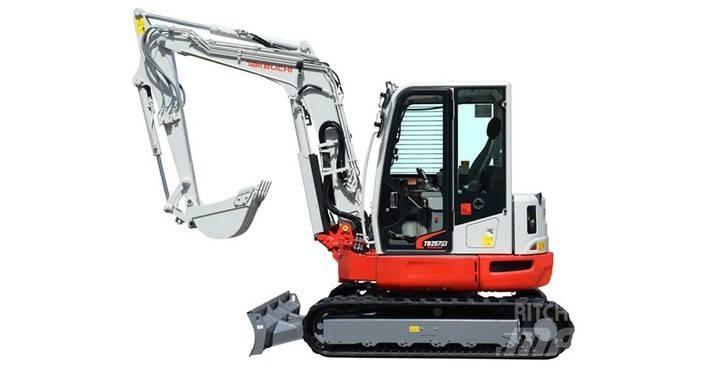Takeuchi TB257FR Міні-екскаватори < 7т