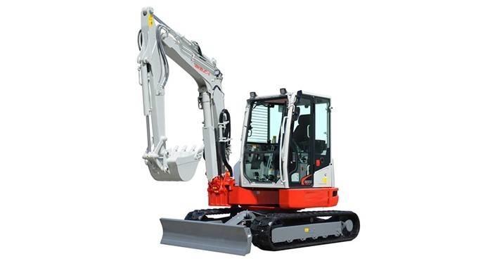 Takeuchi TB257FR Міні-екскаватори < 7т