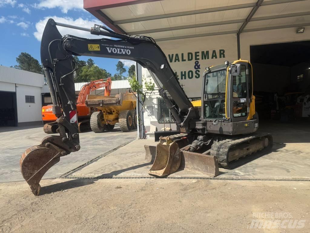 Volvo ECR 88 D, ECR88 Середні екскаватори 7т. - 12т.