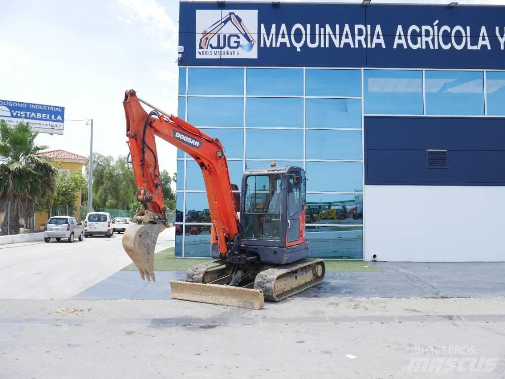 Doosan DX 60 R Міні-екскаватори < 7т