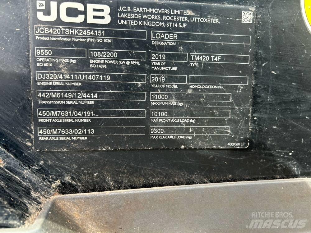 JCB TM 420 Телескопічний навантажувач
