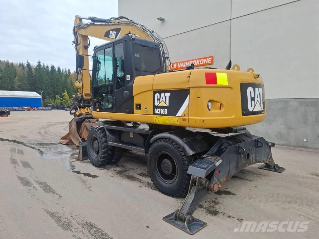 CAT 316D Колісні екскаватори