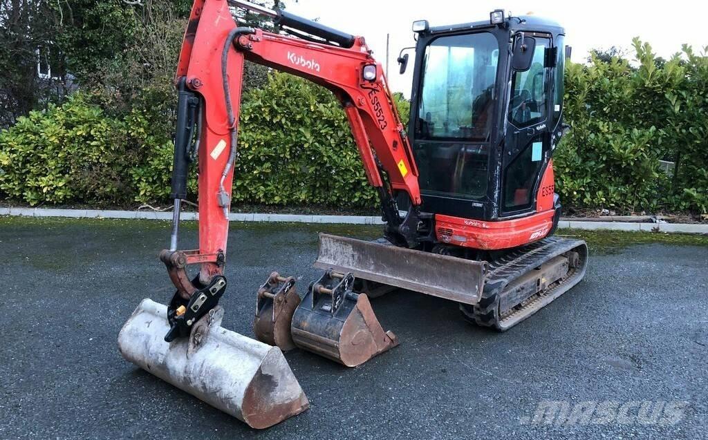 Kubota U 25 Міні-екскаватори < 7т