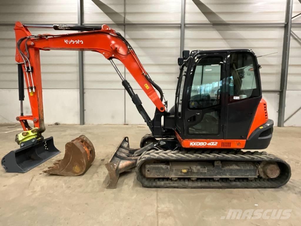Kubota KX 080-4 A 2 Середні екскаватори 7т. - 12т.