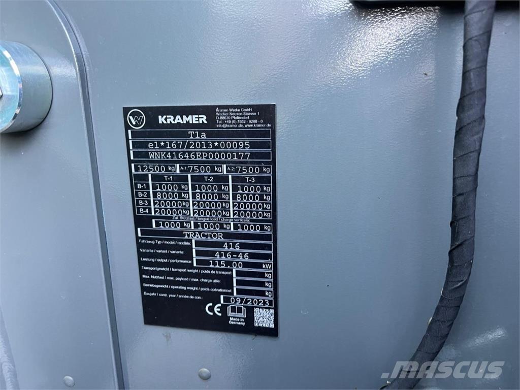 Kramer KT559 Телескопічні навантажувачі