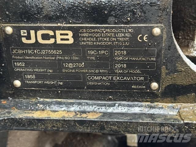JCB 19 C-1 Міні-екскаватори < 7т