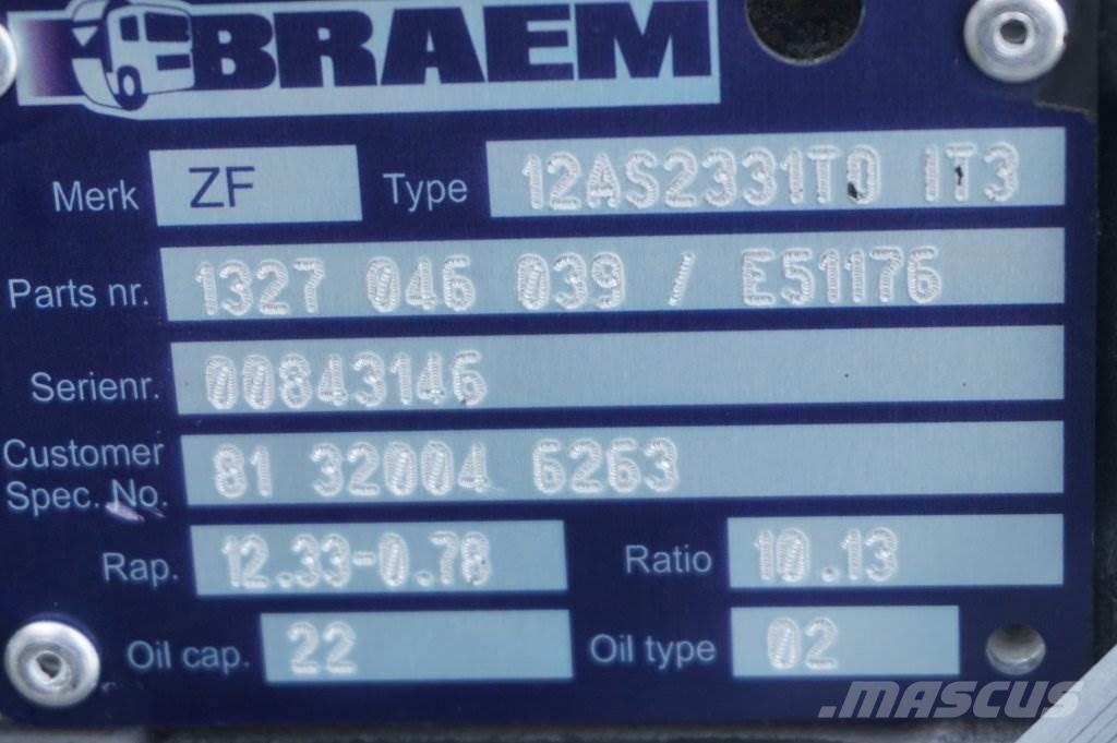 ZF 12AS2331OD+IT3 Коробки передач