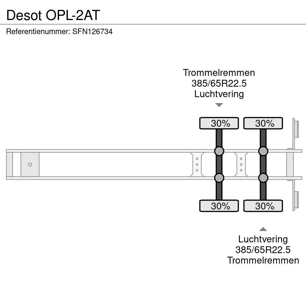 Desot OPL-2AT Напівпричепи з кузовом-фургоном