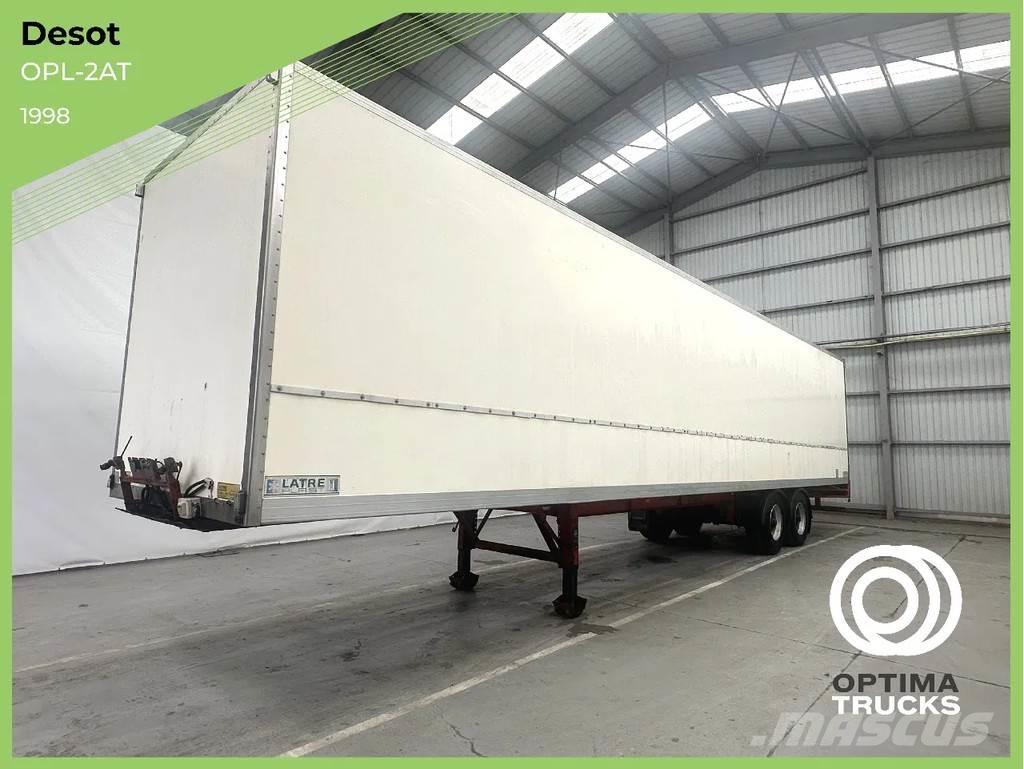 Desot OPL-2AT Напівпричепи з кузовом-фургоном