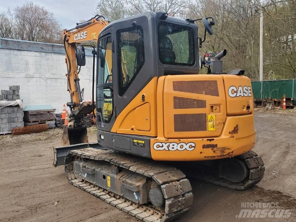CASE CX 80 C Гусеничні екскаватори