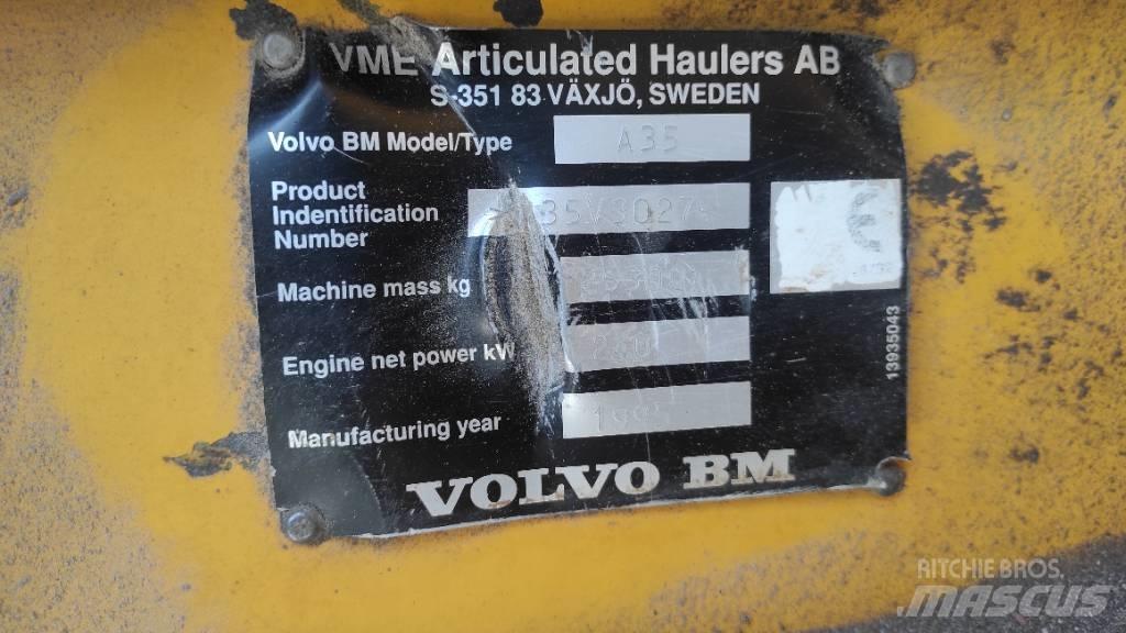 Volvo A 35 Зчленовані самоскиди