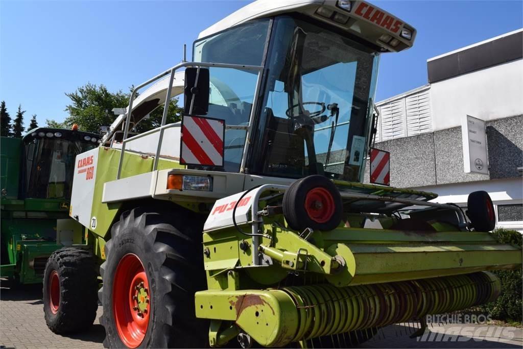 CLAAS Jaguar 860 Кормозбиральні комбайни