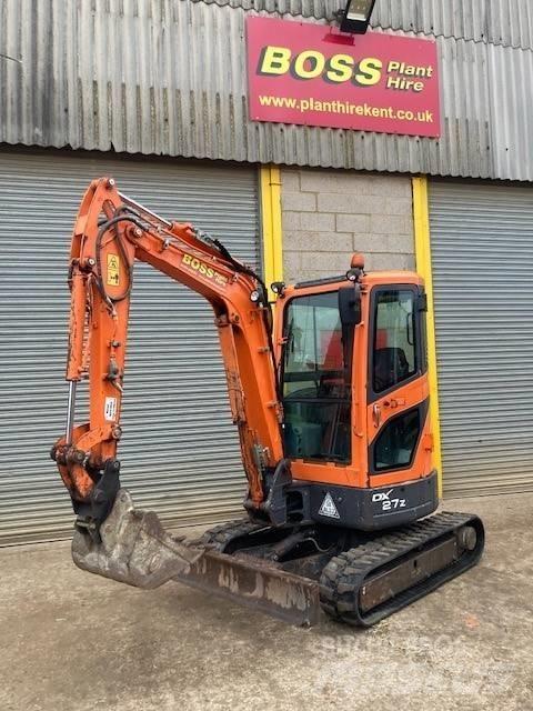 Doosan DX 27 Z Міні-екскаватори < 7т