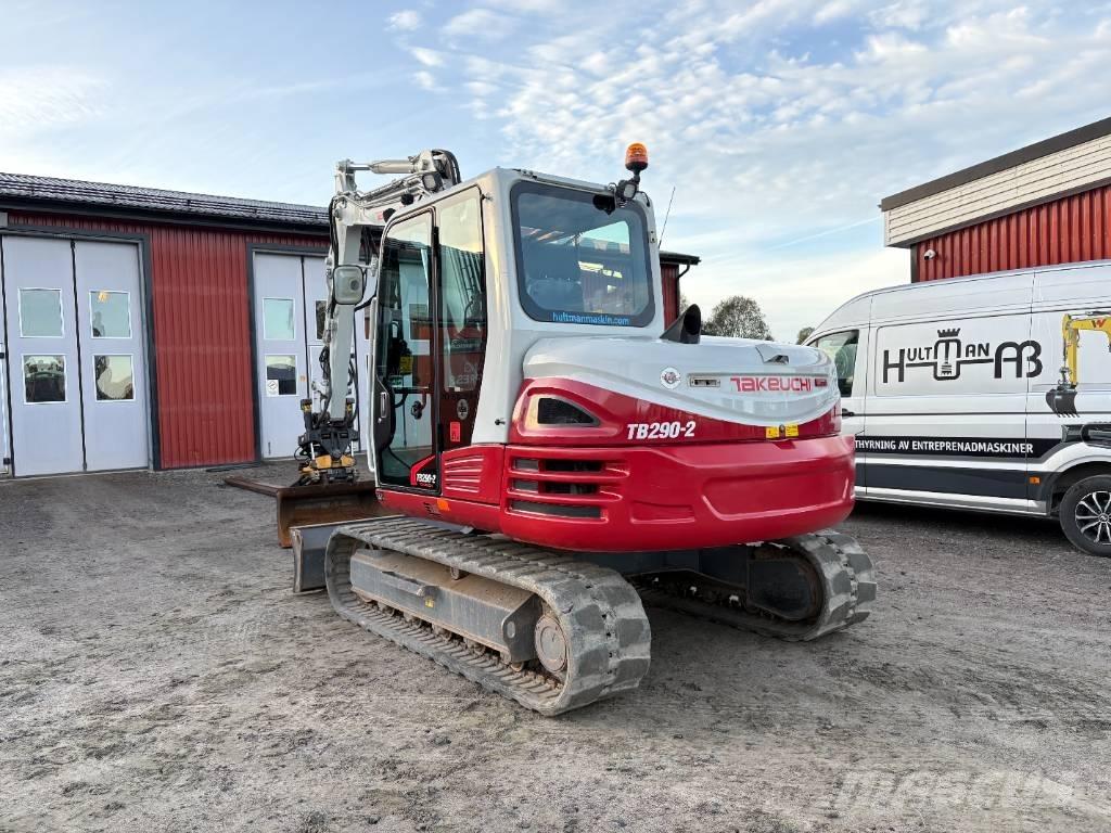 Takeuchi TB290 Середні екскаватори 7т. - 12т.