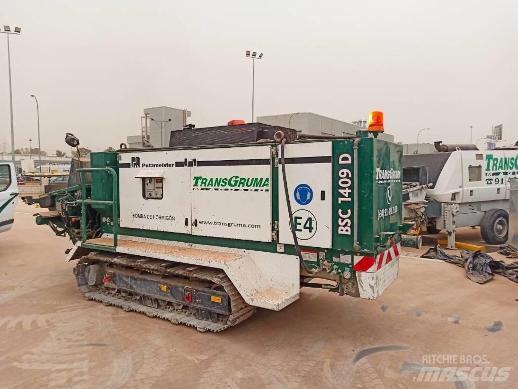 Putzmeister 1409D Бетонні розподільні буми