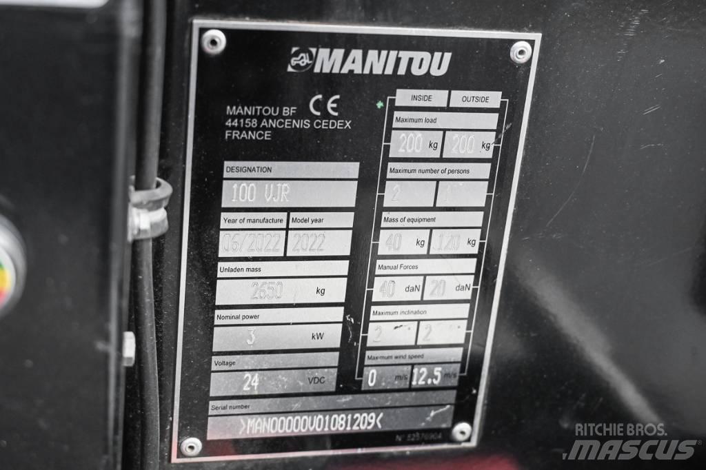 Manitou VJR 100 Колінчаті підйомники
