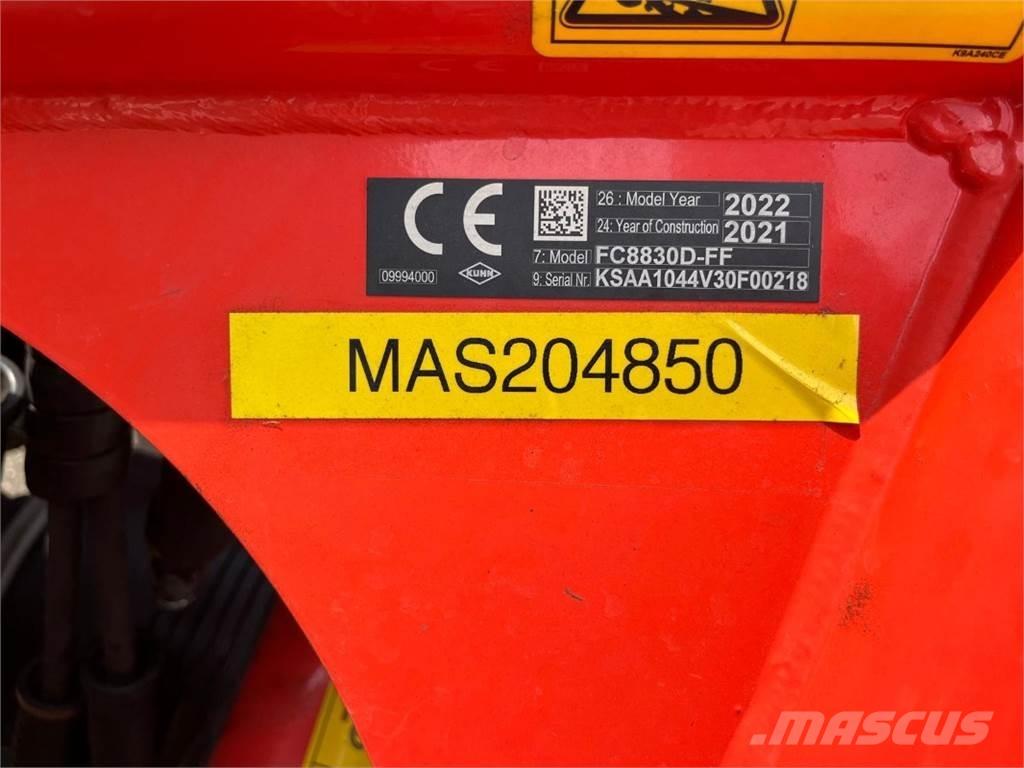 Kuhn FC 8830D-FF Косилки-формувачі