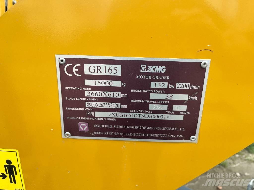 XCMG GR 165 Грейдери