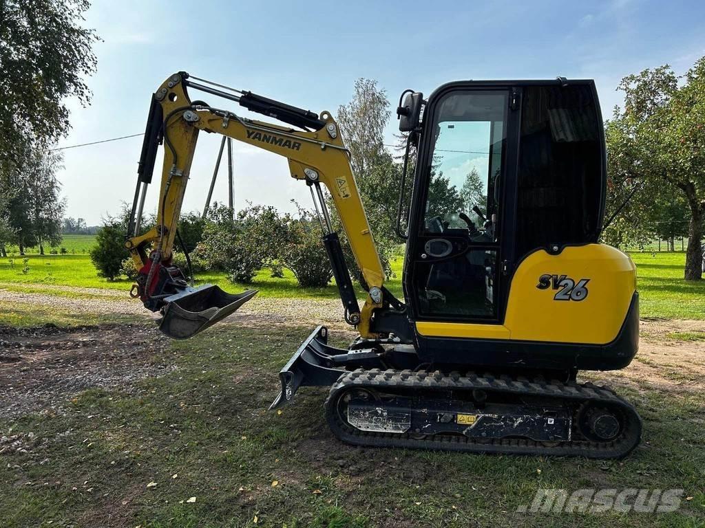 Yanmar SV26 Міні-екскаватори < 7т