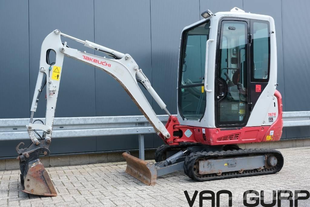 Takeuchi TB216 | 2018 Міні-екскаватори < 7т