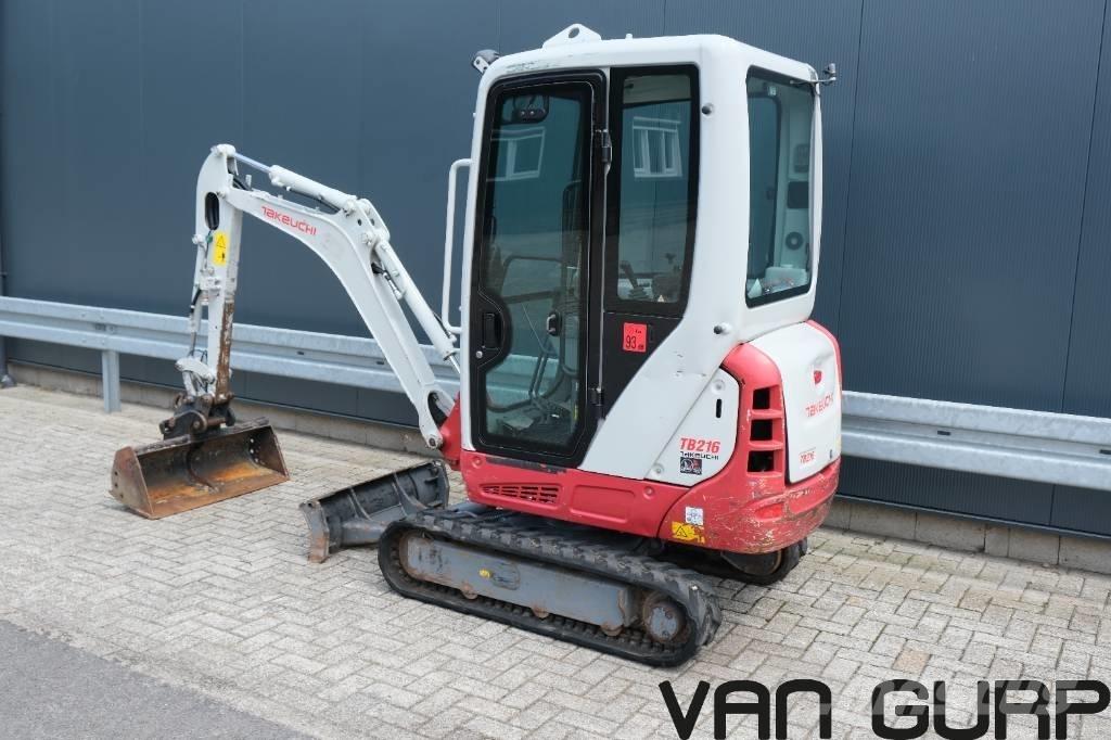 Takeuchi TB216 | 2018 Міні-екскаватори < 7т