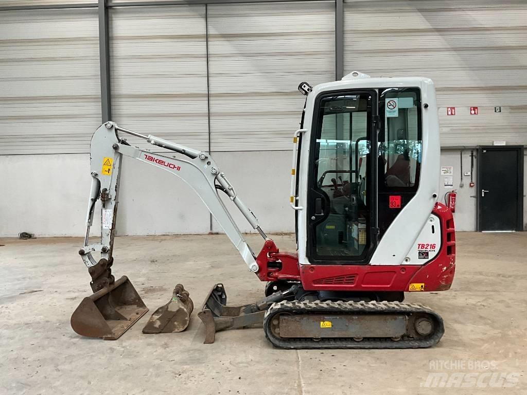 Takeuchi TB 216 Міні-екскаватори < 7т