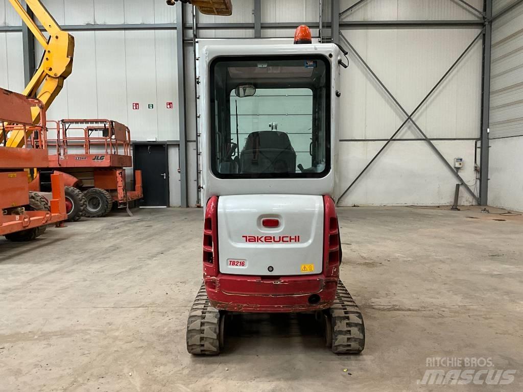 Takeuchi TB 216 Міні-екскаватори < 7т