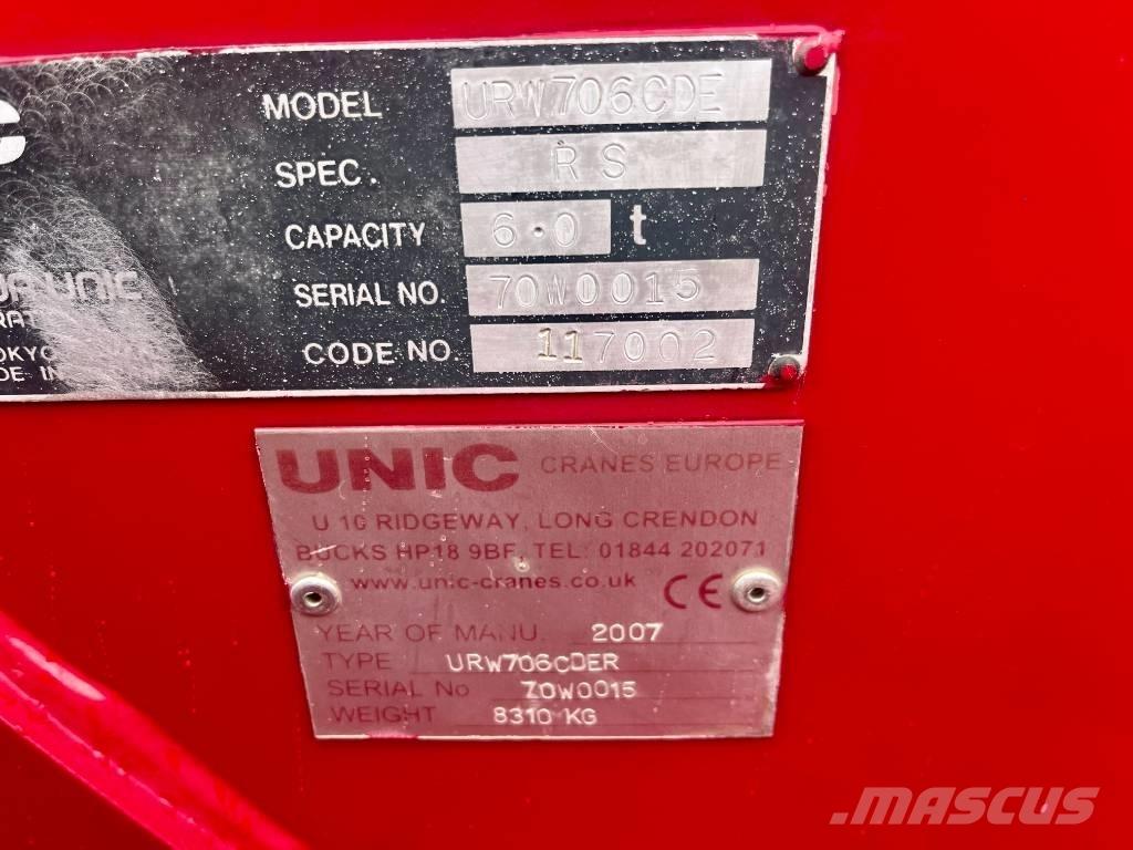 Unic URW 706 Міні-крани
