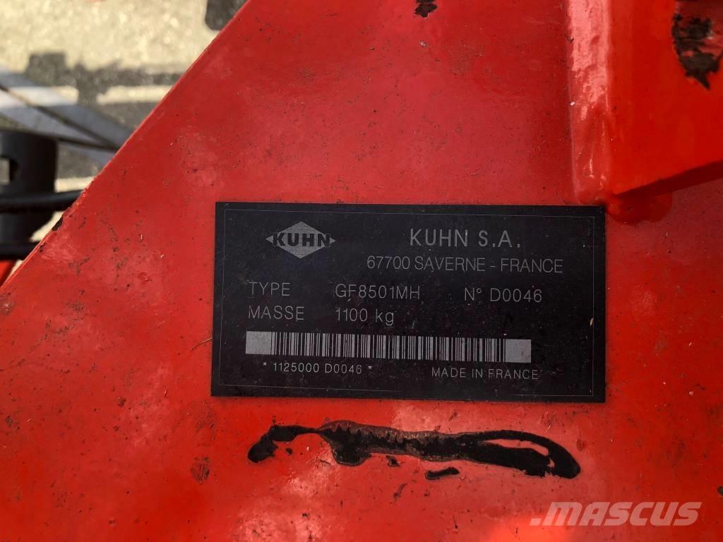 Kuhn GF 8501 M H Граблі і сінозворушувачі
