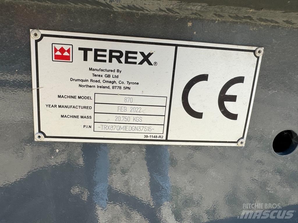 Terex 870 Мобільні грохоти