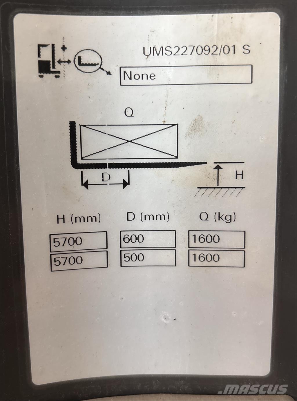 Atlet UMS160 Річ-трак із високим підйомом