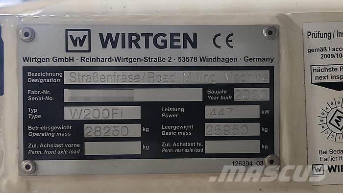 Wirtgen W200Fi Агрегати для відливання бетонних блоків