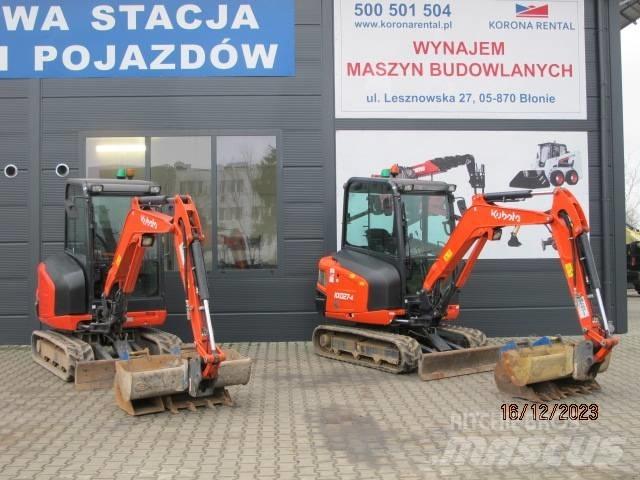 Kubota KX027-4 Міні-екскаватори < 7т