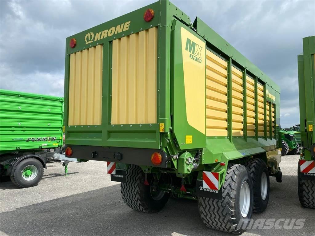 Krone MX 370 GD Причепи із самозавантаженням