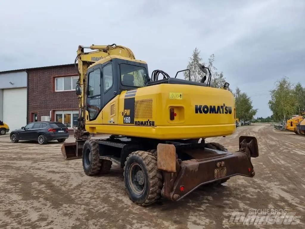 Komatsu PW 160-7 Колісні екскаватори