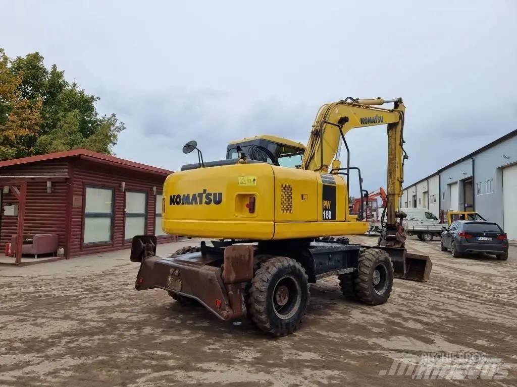 Komatsu PW 160-7 Колісні екскаватори