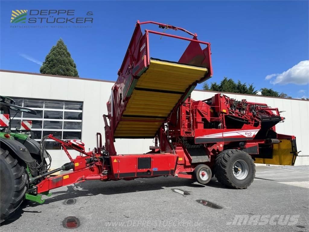 Grimme EVO 280 Комбайни для збирання цибулі