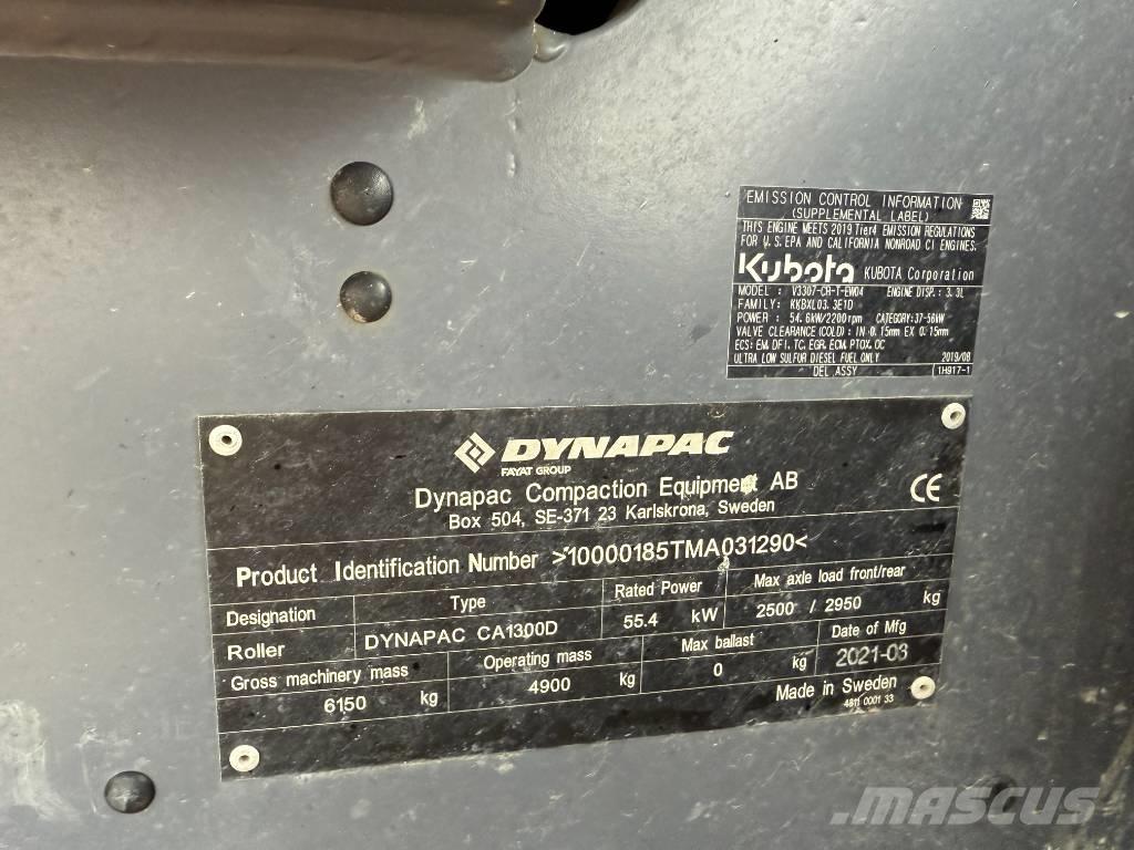 Dynapac CA 1300 D Грунтові котки
