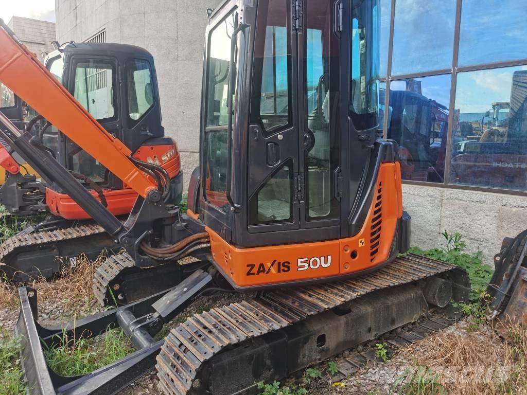 Hitachi ZX 50 U Міні-екскаватори < 7т
