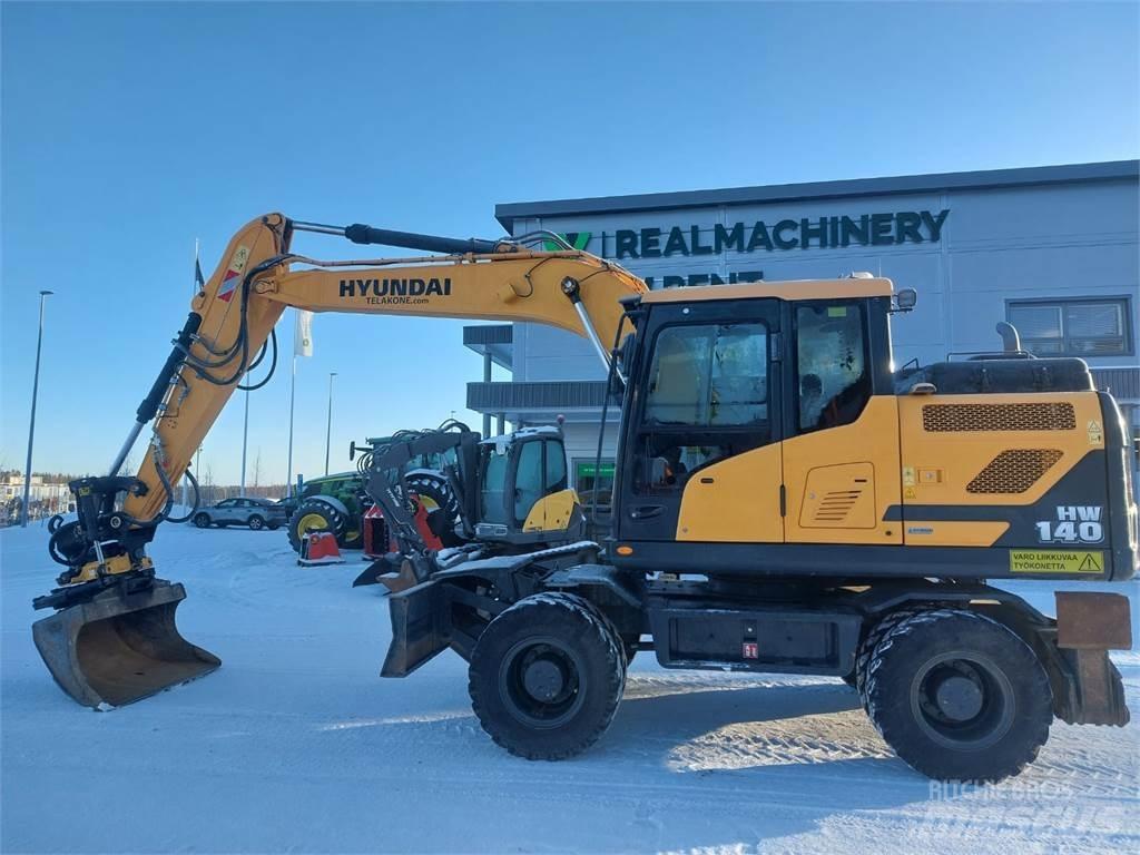 Hyundai HW140 Колісні екскаватори