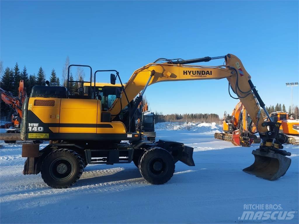 Hyundai HW140 Колісні екскаватори