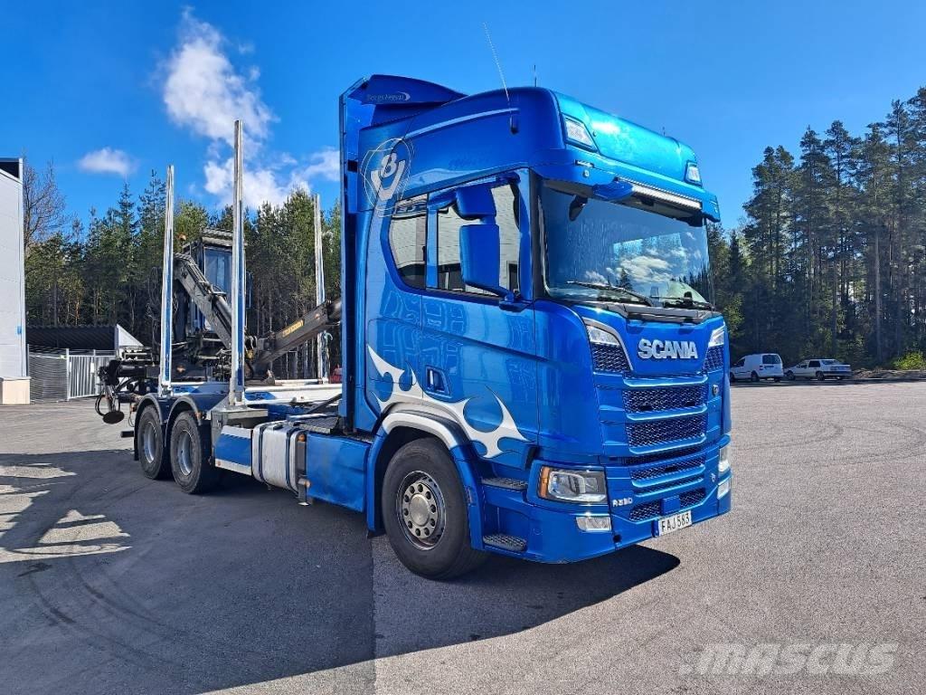 Scania R580B6X4NB Лісовози