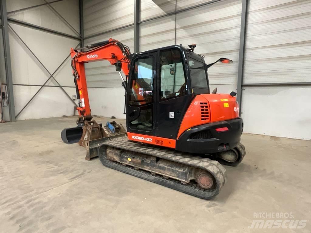 Kubota KX 080-4 A 2 Середні екскаватори 7т. - 12т.