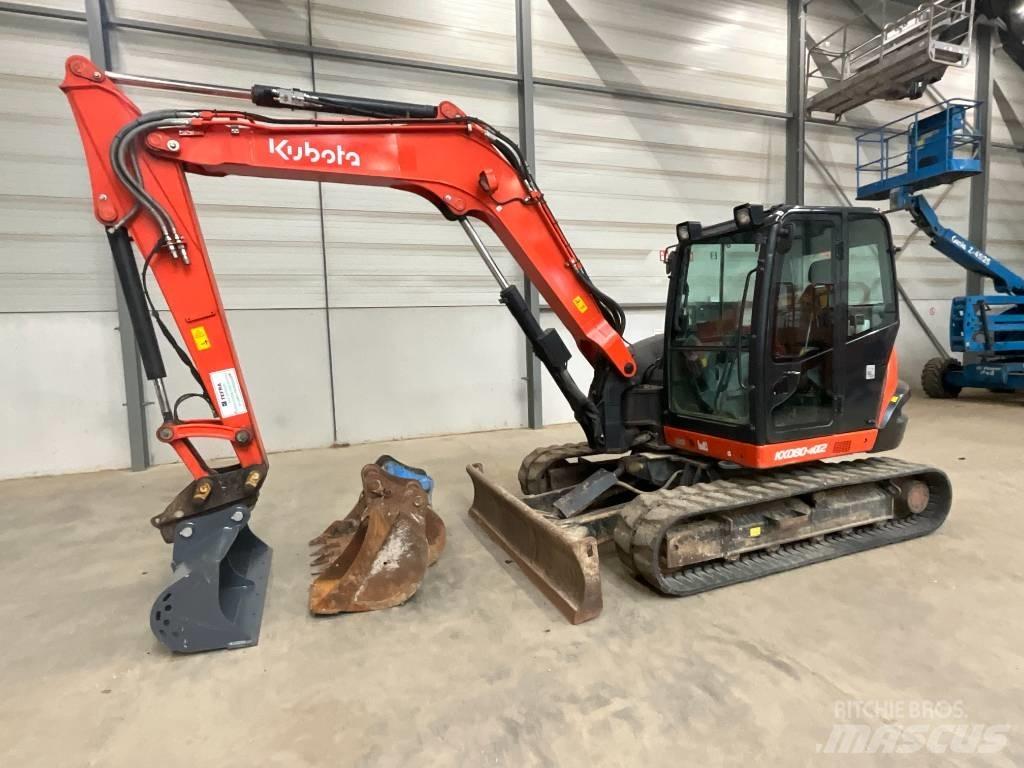 Kubota KX 080-4 A 2 Середні екскаватори 7т. - 12т.