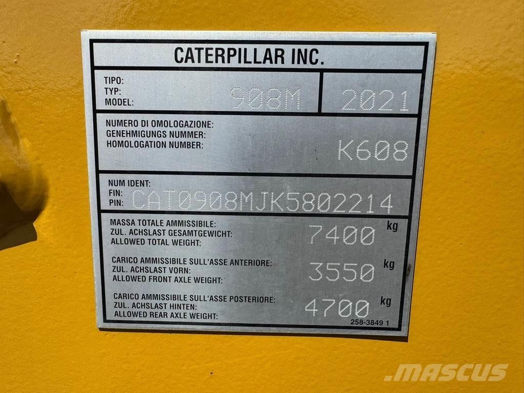 CAT 908M CE + EPA Фронтальні навантажувачі