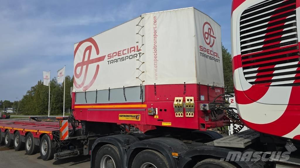 Faymonville Combimax Низькорамні напівпричепи