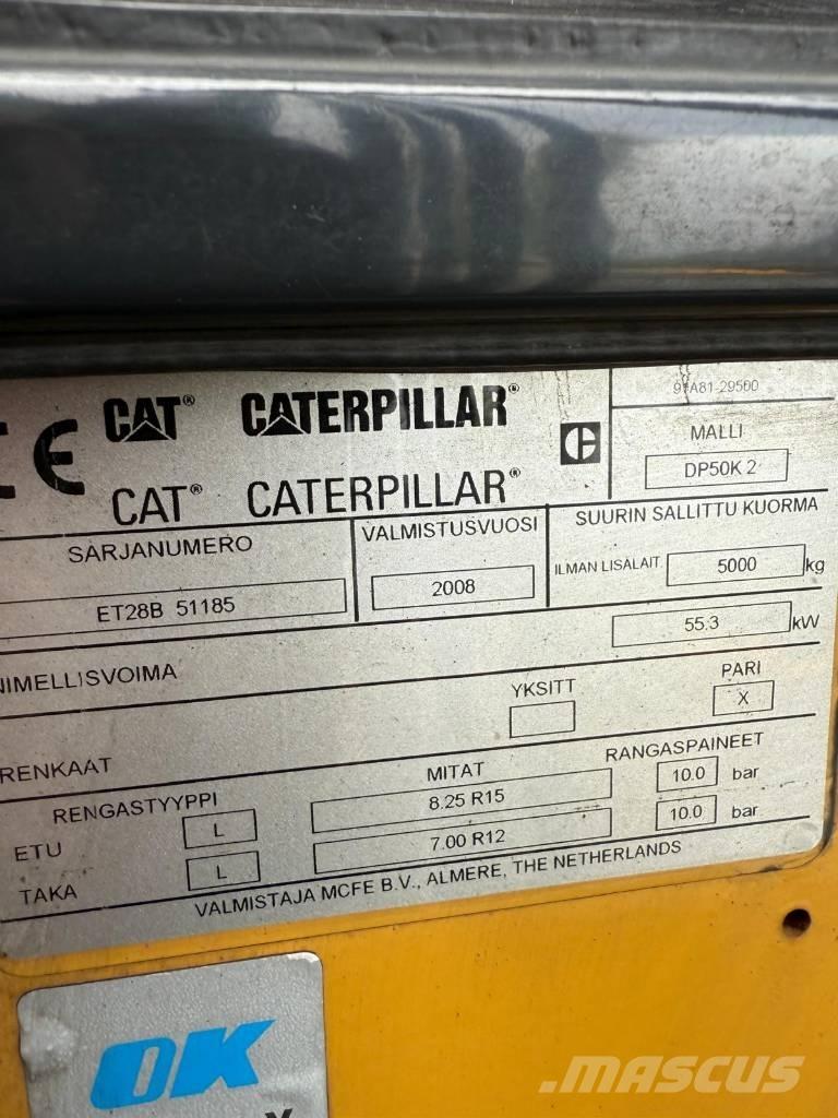 CAT DP50K2 Дизельні навантажувачі