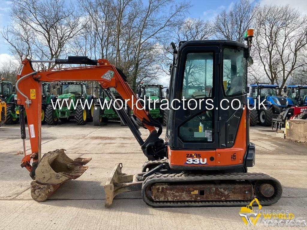 Hitachi ZX 33 U Міні-екскаватори < 7т